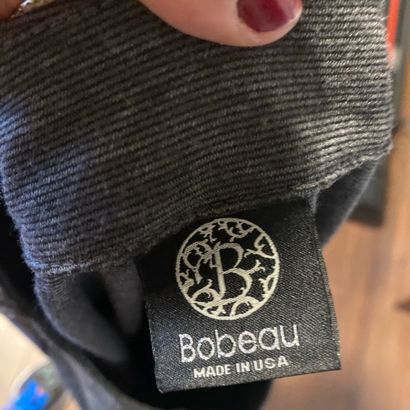 Vintage Inspired Heather Gray Peplum Blouse - Picture 4 of 4